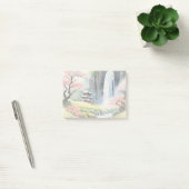 Zen Watercolor House Post-It Note ポストイット (オフィス)