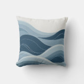 Zen Waves クッション (正面)