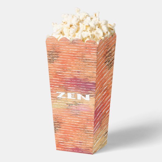 Zen white reeds popcorn boxes フェイバーボックス (はじけた状態)