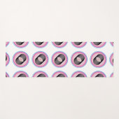 Zen-Yogaマインスパイアットデザインで穏やかなセッション ヨガマット (正面(横))