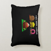 Zen Yoga Doutが瞑想の中心を見つける アクセントクッション (正面(垂直))