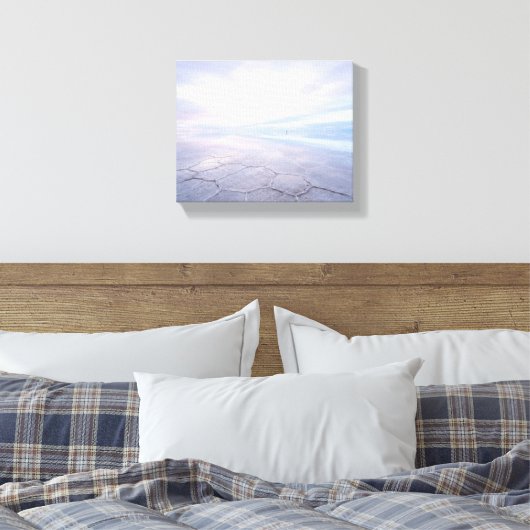 ZENAH | Salar de Uyuni 'Infinite Mirror' | Cloud キャンバスプリント (インサイチュ (寝室))