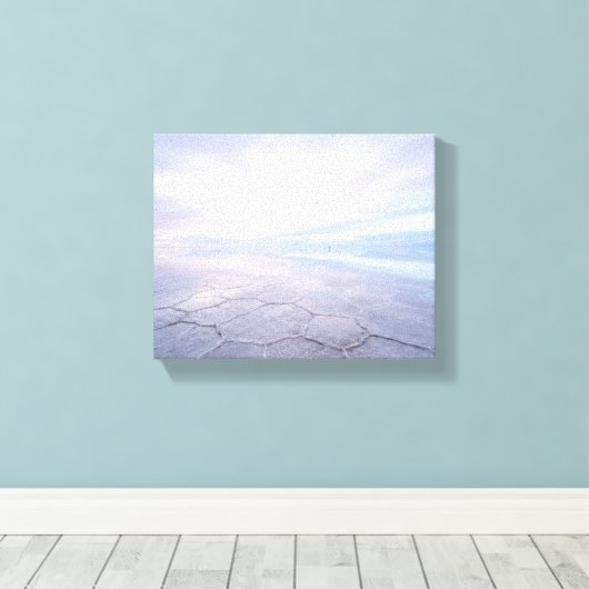 ZENAH | Salar de Uyuni 'Infinite Mirror' | Cloud  キャンバスプリント (インサイチュ (ウッドフロア))