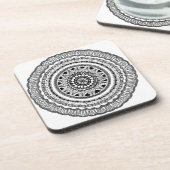 Zendala "Queste"の堅いプラスチックコースター コースター (左側)