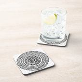 Zendala "Queste"の堅いプラスチックコースター コースター (右側)