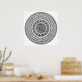 Zendala "Queste"ポスター ポスター (キッチン)