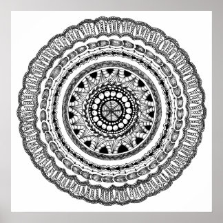 Zendala "Queste"ポスター ポスター