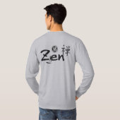 Zendoの航行のワイシャツの胸II Tシャツ (裏面フル)