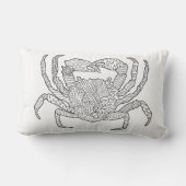 Zendoodleのカニ ランバークッション (裏面)