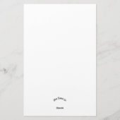 zendoodle mandadalaヘッダー1 便箋 (裏面)