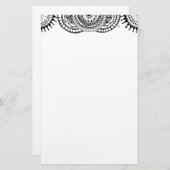 zendoodle mandadalaヘッダー1 便箋 (正面/裏面)