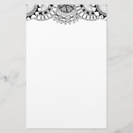 zendoodle mandadalaヘッダー2 便箋