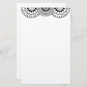 zendoodle mandadalaヘッダー4 便箋 (正面/裏面)