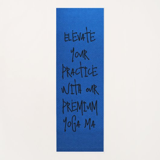 "ZenFlowプレミアムヨガマット ヨガマット (正面)