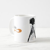 Zenfolioは軽いマグを後を追います コーヒーマグカップ (正面左)