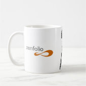 Zenfolioは軽いマグを後を追います コーヒーマグカップ (左)