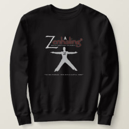 Zenhalingの男性スエットシャツの黒 スウェットシャツ