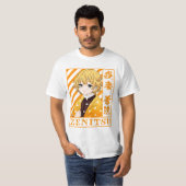 Zenitsu Kimetsy on yaiba Tシャツ (正面フル)