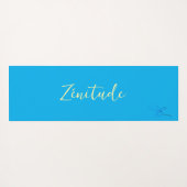 Zénitude ヨガマット (裏面(横))