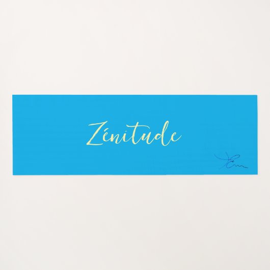 Zénitude ヨガマット (裏面(横))