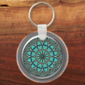 ZenLeavesキーチェーン キーホルダー (正面)