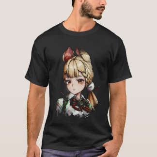 Zenless Zone Zero アリス・タイムフィールド スプークシャック フェイス Tシャツ
