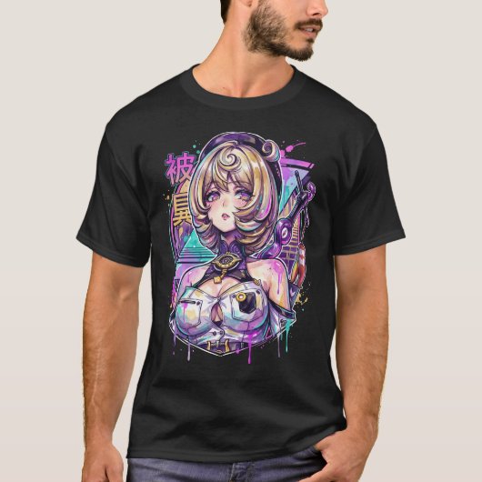 Zenless Zone Zero イザナミ クラーケン サイレンの触手 Tシャツ (正面)