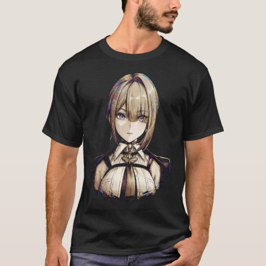 Zenless Zone Zero エブリン・シュバリエ 連鎖攻撃 エム Tシャツ (正面)