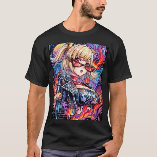 Zenless Zone Zero バーニス 白火 異常 バーテ Tシャツ (正面)
