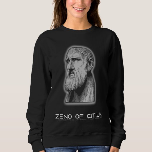 Zeno of citium founder of Stoic school. Father of  スウェットシャツ (正面)
