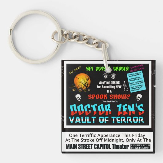 Zen's Vault Of Horror先生の キーホルダー (正面)