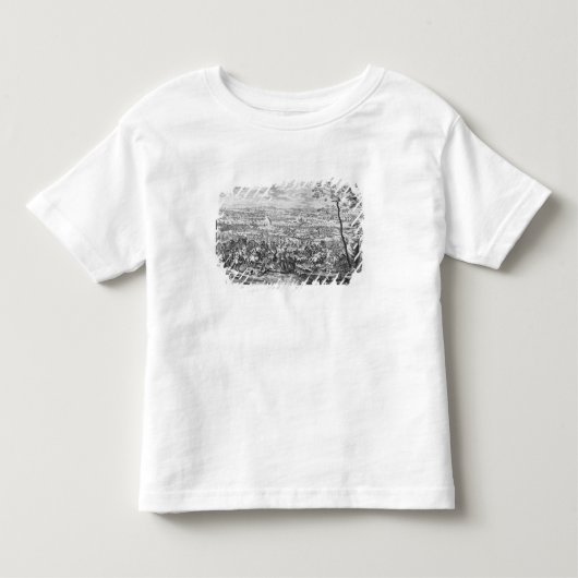 Zenta 1697年の戦い トドラーTシャツ (正面)