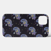 Zentangleのトカゲ Case-Mate iPhoneケース (裏面 (横))