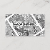 Zentangle®は芸術をインスパイア 名刺 (正面)