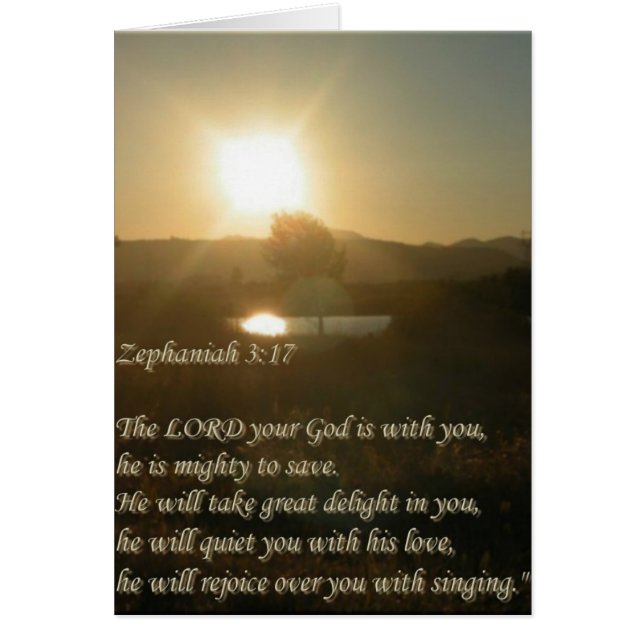 Zephaniahの3:17 (正面)