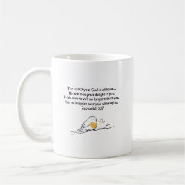 Zephaniah 3:17 Christian Mug | Encouragement Gift コーヒーマグカップ