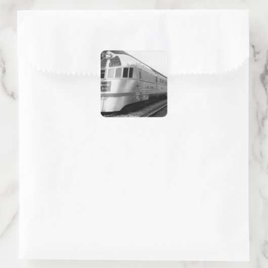 ZepherStainlessの鋼鉄合理化された列車 スクエアシール (バッグ)