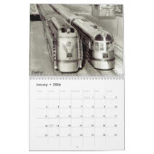 Zephryの列車 カレンダー (1月 2026)