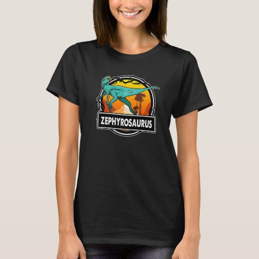 Zephyrosaurus Dinosaur Prehistoric Dinosaurs Tシャツ (正面)