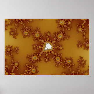 Zeppelin – フラクタルアートポスター ポスター