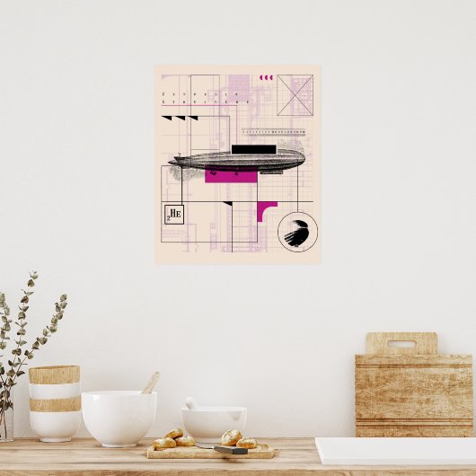 Zeppelin ポスター (キッチン)