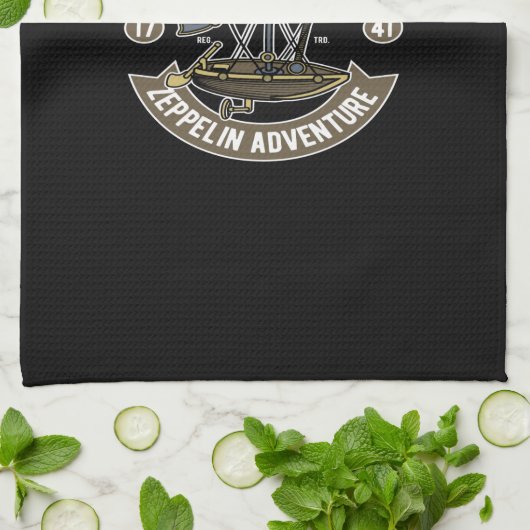 zeppelin adventure キッチンタオル (折り畳み)
