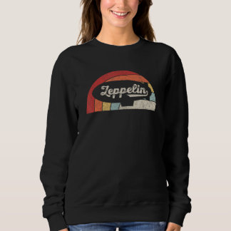 Zeppelin Vintage Retro Zeppelin Shirt Dirigible Ai スウェットシャツ