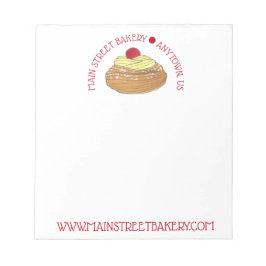 ZEPPOLE揚げイタリアン生地パティシシェフベーカリー ノートパッド