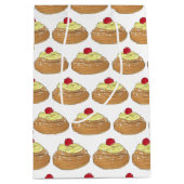 ZEPPOLE揚イタリアンげ生地ペストリーベーカリーグルメ ミディアムペーパーバッグ (正面)