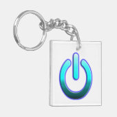 Zer0のパワーアクリルキーチェーン キーホルダー (正面左)