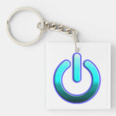 Zer0のパワーアクリルキーチェーン キーホルダー (正面)