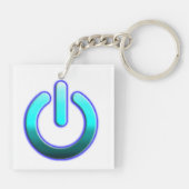 Zer0のパワーアクリルキーチェーン キーホルダー (裏面)