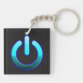 Zer0のパワーアクリルキーチェーン キーホルダー (裏面)