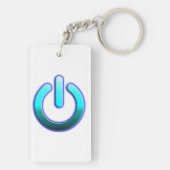 Zer0のパワーアクリルキーチェーン キーホルダー (裏面)